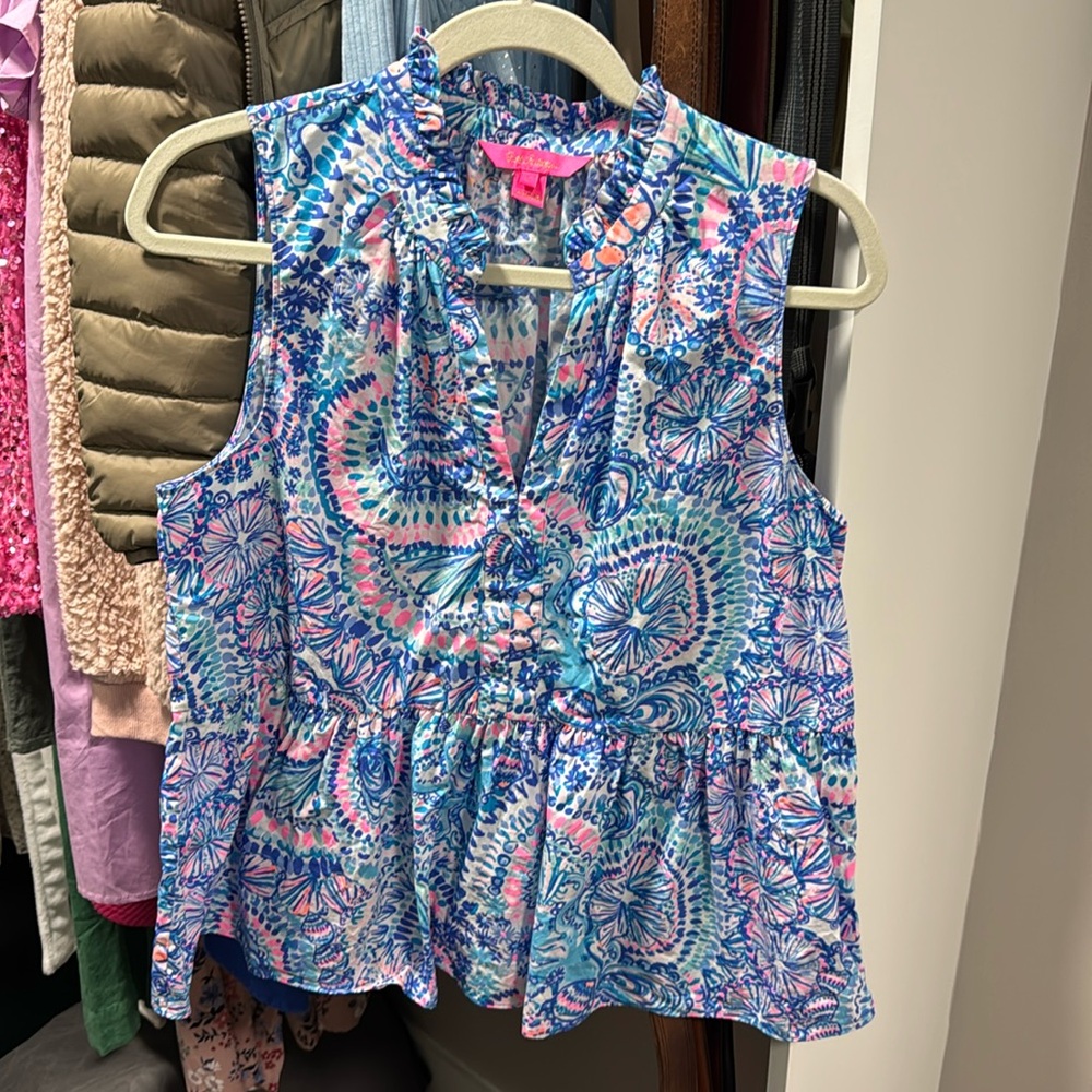 Lilly Pulitzer sleeveless blouse